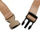 Ремень-стяжка для переноски коврика BLOOM YOGA MAT STRAP LiveUp LB7084 Коричневый - изображение 4
