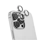 Защитное стекло для камеры HD Lens противоударное для iPhone 16/16 Plus/17 темно-серый - изображение 4