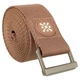 Ремень для йоги с металлической пряжкой BLOOM YOGA STRAP LB7086 Коричневый - изображение 1