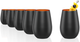 Набор стаканов Stolzle Tumbler Elements EL098 6 шт х 465 мл Black/Bronze (4012632224613) - изображение 3