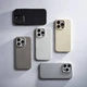 Чохол DULERO Leather MagSafe протиударний для iPhone 15 Pro Max білий - зображення 7