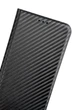 Чехол-книга Carbon противоударный для Xiaomi Redmi Note 13 Pro 4G черный - изображение 6