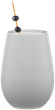 Набор стаканов Stolzle Tumbler Elements EL087 6 шт х 465 мл White/Silver (4012632224545) - изображение 2
