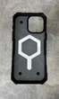 Чохол UAG NEW SystemFINDER TPU протиударний MagSafe для iPhone 15 Pro Max сірий - зображення 3