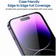 Захисне скло 2.5D прозоре протиударне для Apple iPhone 12/12 Pro - зображення 7