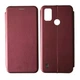 Чохол-книга TPU протиударний для ZTE Blade A51 2021 колір Marsala - зображення 1