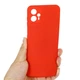 Чохол силіконовий захист камери для Motorola G13/G23/G53 червоний - зображення 4