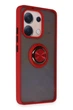 Чохол Gingle TPU протиударний для Xiaomi Redmi 13 червоний - зображення 5
