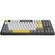 Клавіатура Ajazz AK870 V2 Flying Fish Switch USB UA Black/Grey/Yellow (AK870-V2-FF-BGY) - зображення 8