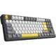 Клавіатура Ajazz AK870 V2 Flying Fish Switch USB UA Black/Grey/Yellow (AK870-V2-FF-BGY) - зображення 9