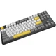 Клавіатура Ajazz AK870 V2 Flying Fish Switch USB UA Black/Grey/Yellow (AK870-V2-FF-BGY) - зображення 10