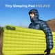 Туристический коврик Flextail Tiny Slleeping Pad R03 AVS самонадувний зелений (6975755966632) - изображение 11
