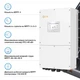 Сонячний інвертор Solis S6 30kW HV-Batteries (S6-EH3P30K-H) - зображення 3