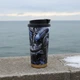 Термокружка з кришкою 530 мл (18 oz), висота 19,5 см, діаметр 9 см, дизайн “Alien” - зображення 2