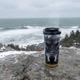 Термокружка з кришкою та ремінцем 530 мл (18 oz), висота 19,5 см, діаметр 9 см, дизайн “Вовк” - зображення 2