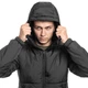 Куртка PRO DELTA COMPAC TACTICAL з липучками для шевронів M чорна - изображение 6