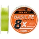 Шнур Select Basic PE 8x 150 м # 1.5 / 0.18mm 22lb / 10кг (1870-31-41) - изображение 2
