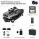 Квадрокоптер M66 MAX с экраном FPV WiFi дрон с двойной камерой бесщеточный складной Hover Mode - изображение 6