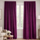 Комплект штор 2 шт 150х260 см, Soft Velvet Lux шторы, гардины, портьеры на шторной тесьме V-17 фуксия - изображение 1