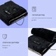 Электрическое одеяло Klarstein Watson SuperSoft 180х130 см двустороннее электроодеяло чёрное + белое - изображение 2
