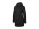 Куртка Softshell (софтшел) удлиненная для женщины Crivit Dope Dyed 448507 S Черный - изображение 1