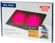 Podstawka chłodząca pod laptopa Blow 2 Fan Samba Red (5900804144113) - obraz 5
