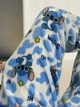Штаны пижамные плюшевые Stich голубого цвета, теплые домашние штаны Стич, M-L - изображение 8