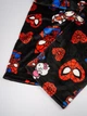 Штани піжамні плюшеві теплі чорного кольору Spiderman x Hello Kitty домашні штани Спайдермен Людина Павук Хеллоу Кітті, XS-S - зображення 4