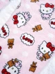 Штаны пижамные плюшевые Hello Kitty розового цвета, теплые домашние штаны Хэллоу Китти, S-M - изображение 5