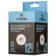 М'ячі для настільного тенісу Stiga Seasons, White 12 шт (1110-2810-12) - зображення 4