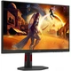 Монитор игровой 27" AOC Q27G4ZR Fast IPS 240 Гц QHD HDR400 2xHDMI DP HAS Pivot Черно-Красный - изображение 2