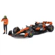 Автомодель с фигуркой Bburago F1 McLaren MCL38 (1:24) - изображение 1