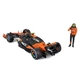 Автомодель с фигуркой Bburago F1 McLaren MCL38 (1:24) - изображение 3