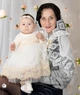 Трикотажна сукня Vanessa зріст 74 молочне - зображення 5