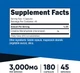 Креатин моногидрат Nutricost Creatine Monohydrate, 180 Capsules (750 mg per Capsule) - изображение 3