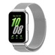 Магнитный ремешок для фитнес–трекер Milanese Loop для Samsung Galaxy Fit 3 Silver - изображение 1