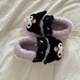 Кімнатні капці з закритою п'ятою Куромі Kuromi Sanrio Hello Kitty 36-37 р. - зображення 3