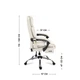 Офісне крісло Mark Adler Boss 6.0 Beige (Тканина) з масажем та підігрівом - зображення 10