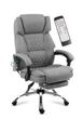 Офисное кресло Mark Adler Boss 6.0 Grey (Ткань) с массажем и подогревом - изображение 1