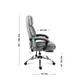 Офисное кресло Mark Adler Boss 6.0 Grey (Ткань) с массажем и подогревом - изображение 12