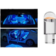 Светодиодная автомобильная лампа T10 W5W COB - Яркий белый свет (12V) 1 лампа - изображение 7