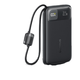 Power Bank Baseus 20000 mAh 22.5W з вбудованим кабелем , швидка зарядка PD/QC Black - изображение 1