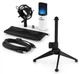 Конденсаторний USB-мікрофон Auna MIC-900WH-LED, 16 біт/48 кГц, 32 дБ (10030364) - зображення 2