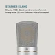 Конденсаторный USB-микрофон Auna MIC-920 (10034262) - изображение 3