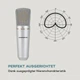 Конденсаторный USB-микрофон Auna MIC-920 (10034262) - изображение 4