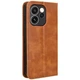 Чехол-книжка Deexe Retro Style для OPPO Reno 15 F/FS - Brown - изображение 8