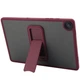 Захисний чохол Deexe Crystal Kickstand для Samsung Galaxy Tab A11 Plus (X230/236) - Wine Red - зображення 2