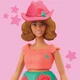 Кукла Набор Play-Doh Barbie Florals and Fringe Set, Make Doll Clothes with Modeling B0DNTTWBZ1 - зображення 7
