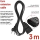 Мережевий подовжувач Emos PC01303 1 розетка 3 м - зображення 6