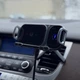 Автомобильный держатель SD01 с беспроводной зарядкой 15W на решётку авто с функцией поворота 90° Серый - изображение 8